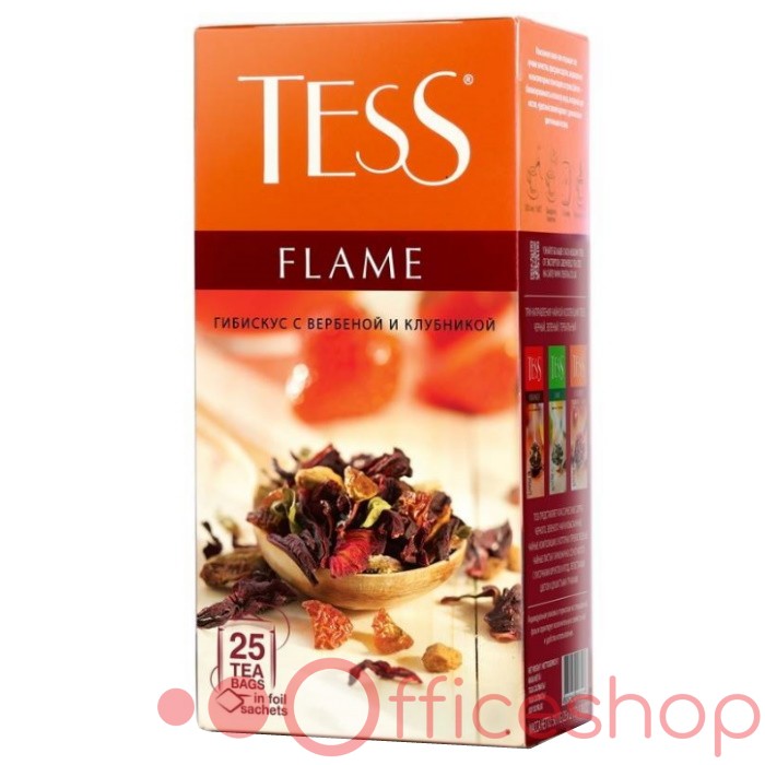 Ceai de fructe Tess Flame, 25 plicuri, 0651-10